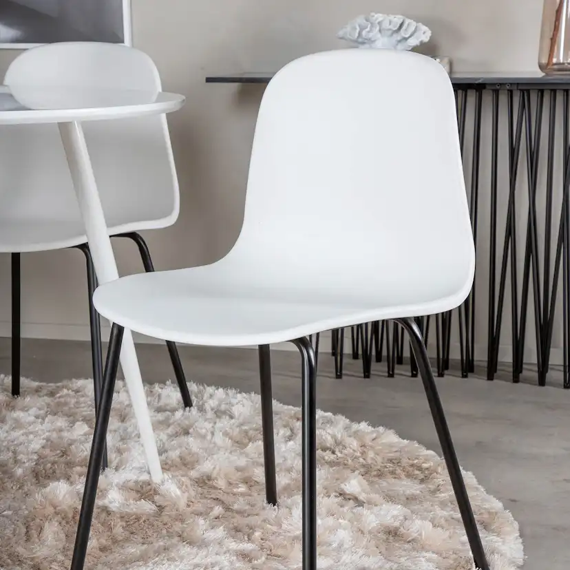 Matgrupp Venture Home Plake med 4 Ardi Stolar Runt