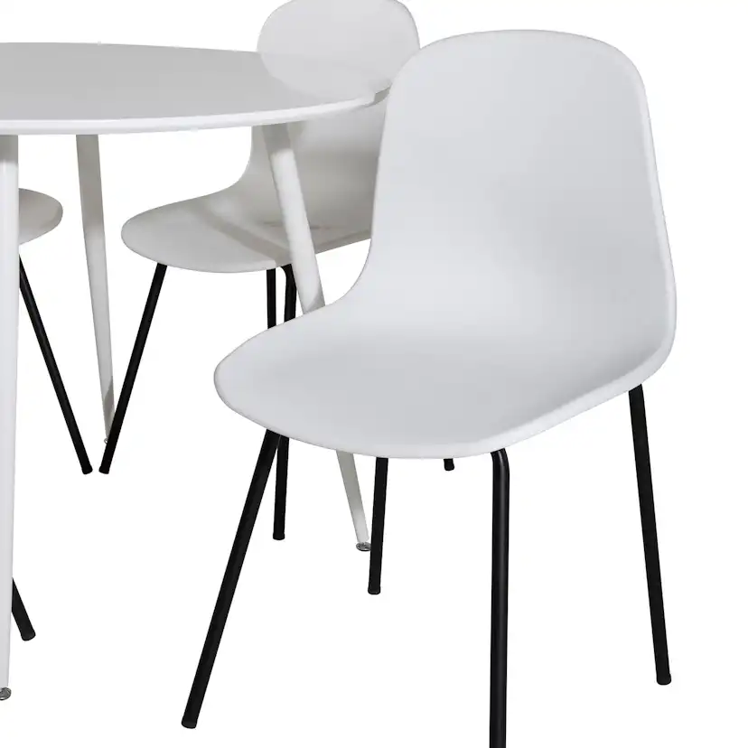 Matgrupp Venture Home Plake med 4 Ardi Stolar Runt