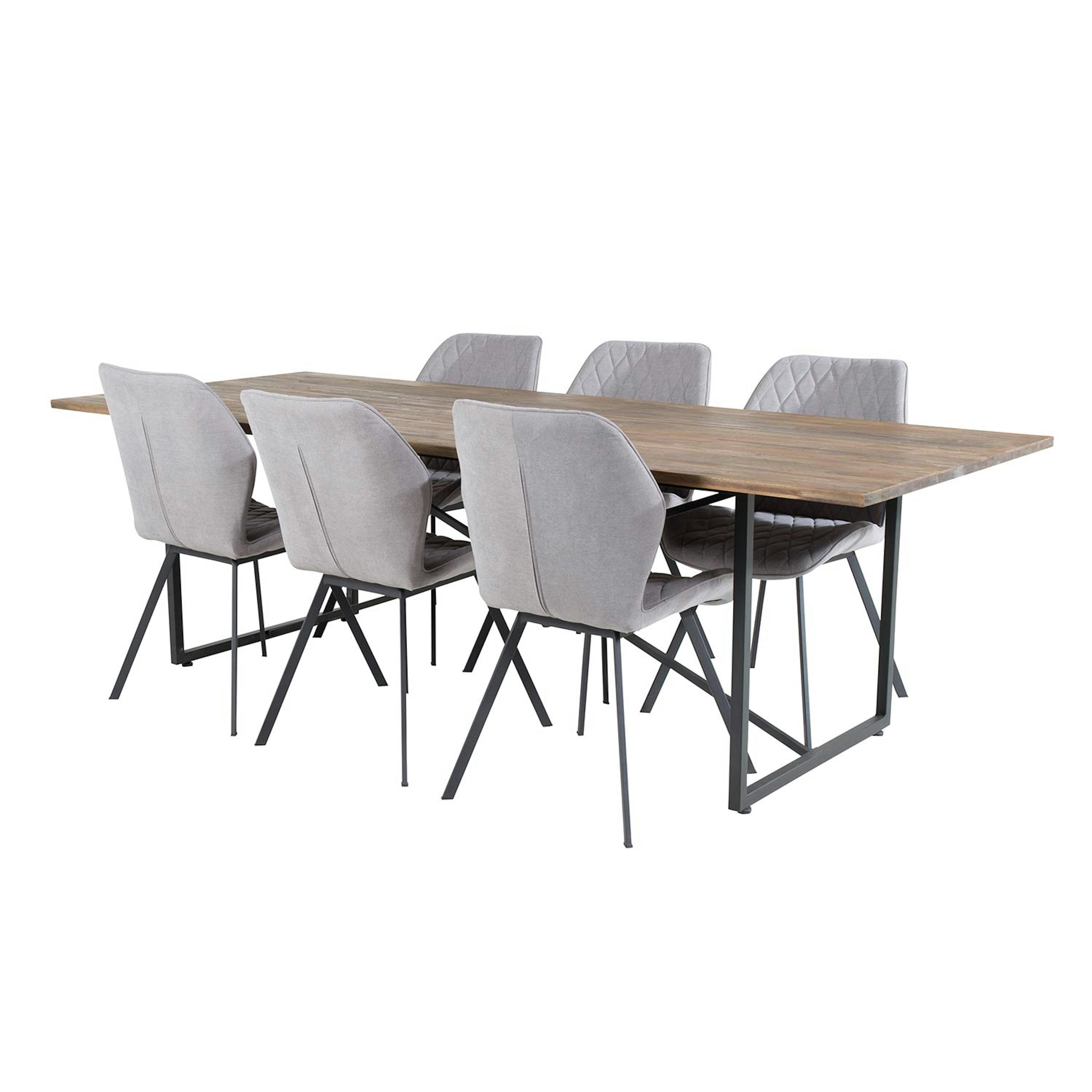 Matgrupp Venture Home Peo med 6 Geneva Stolar