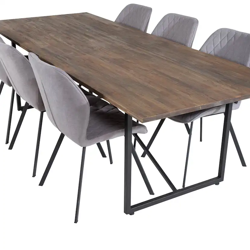 Matgrupp Venture Home Peo med 6 Geneva Stolar