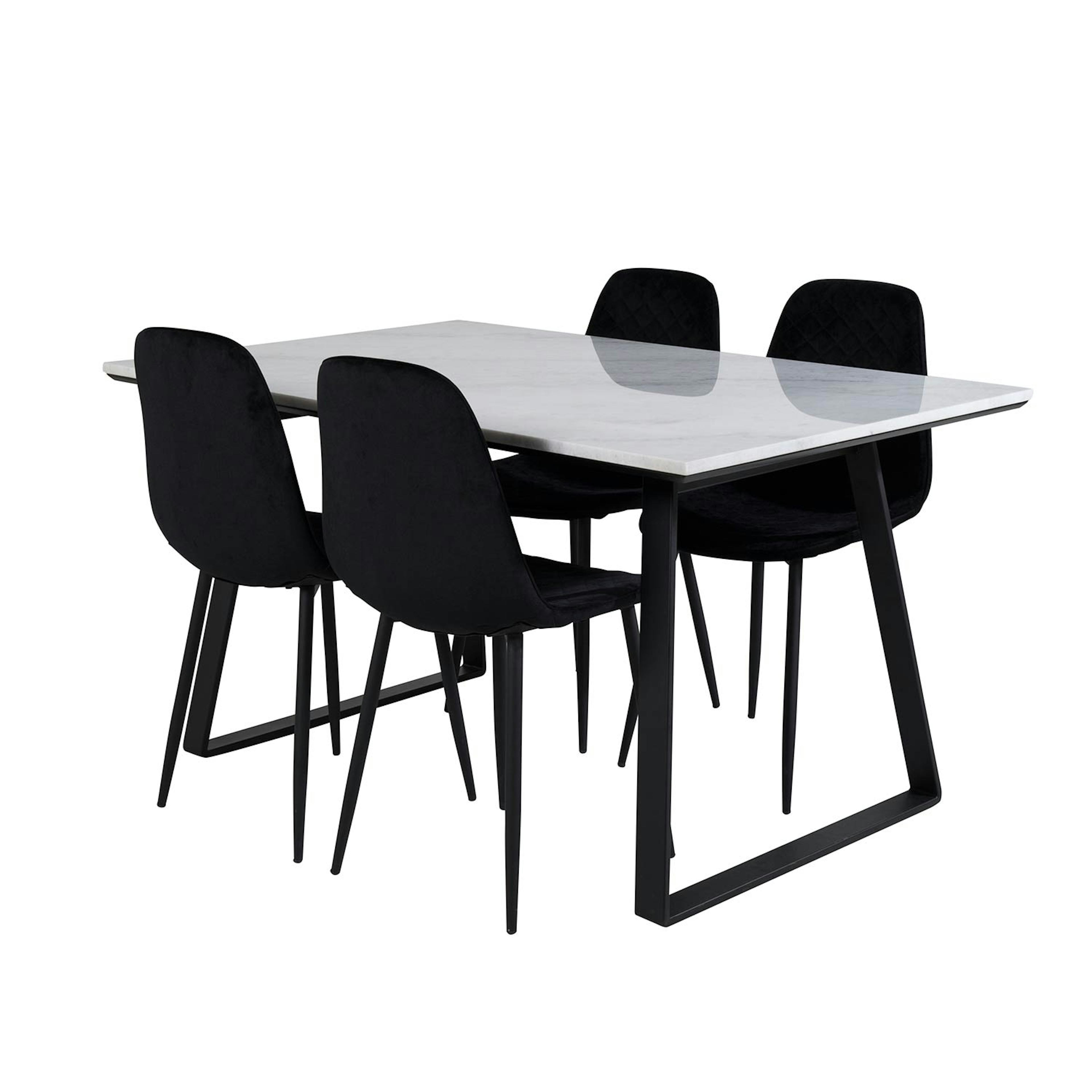 Matgrupp Venture Home Estelle 140 med 4 Phoi Stolar