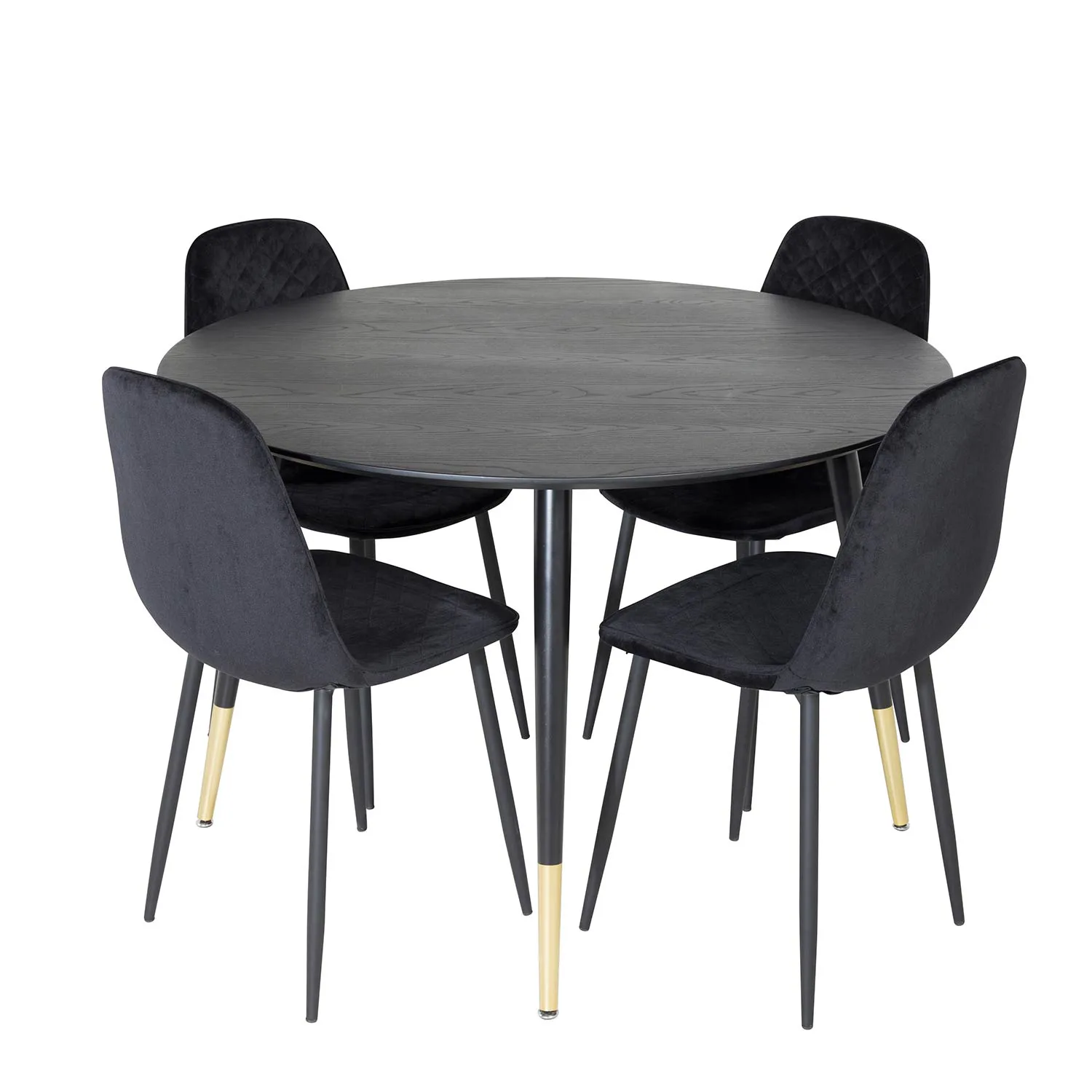 Svart/Mässing/Svart