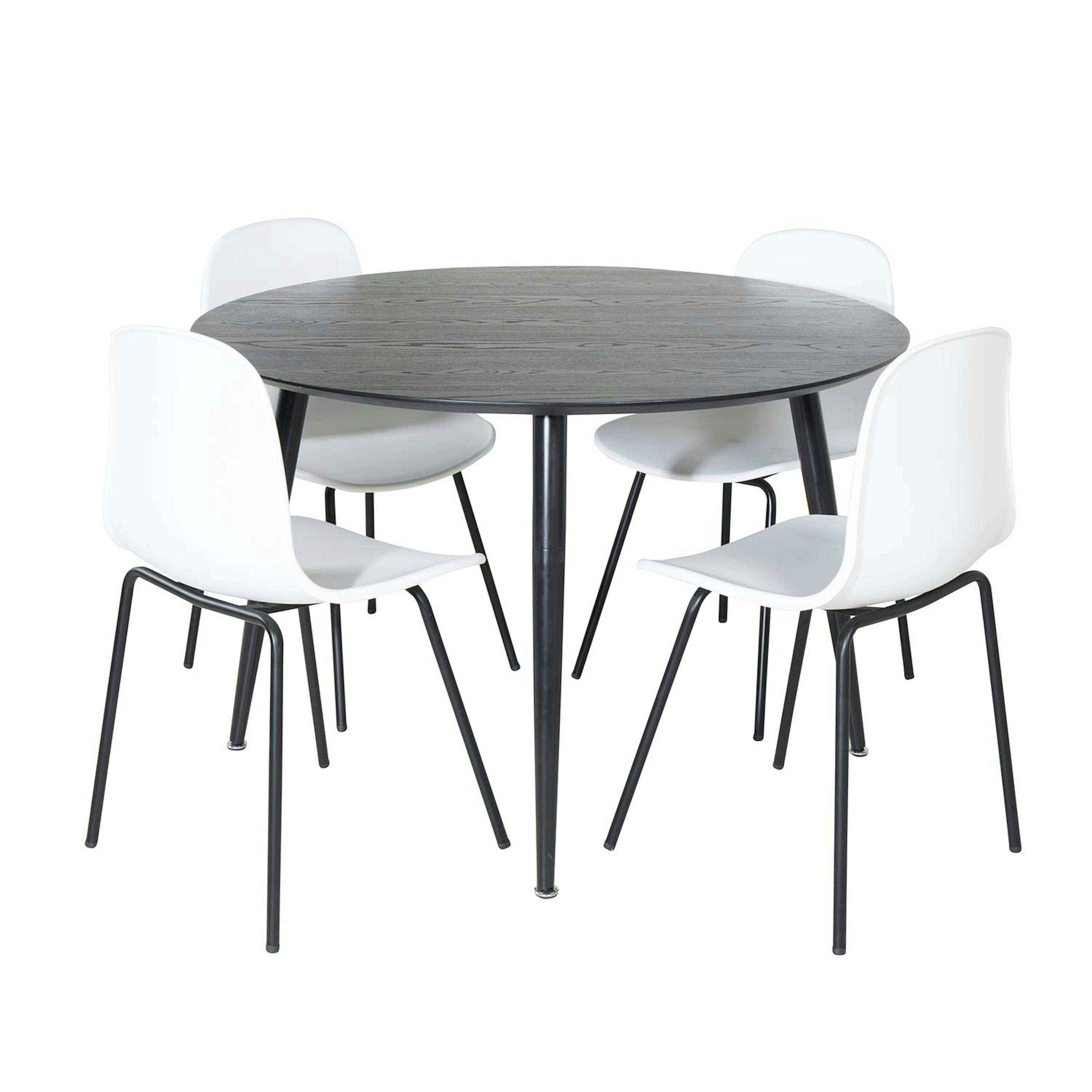 Matgrupp Venture Home Dipp med 4 Arctic Stolar