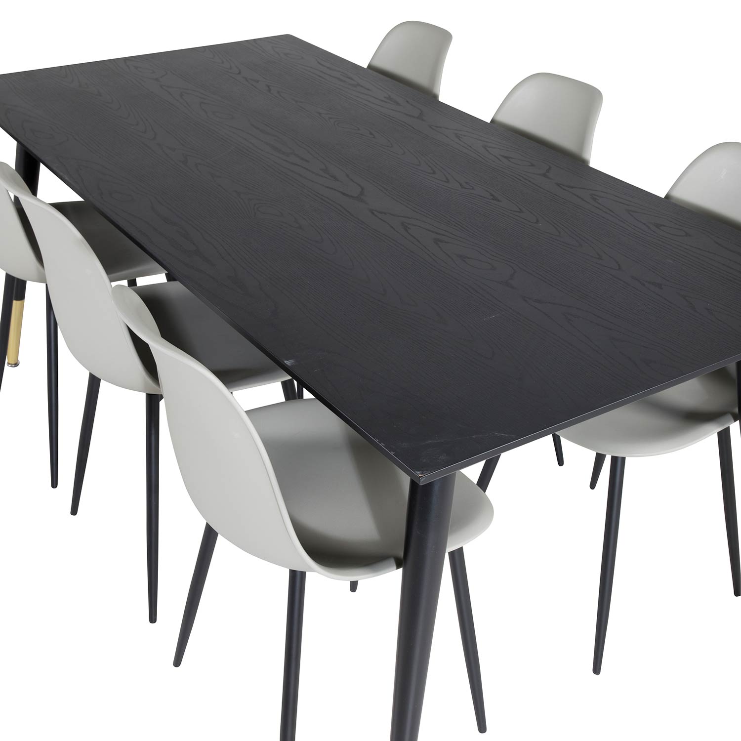 Matgrupp Venture Home Dipp med 6 Polar Plast Stolar