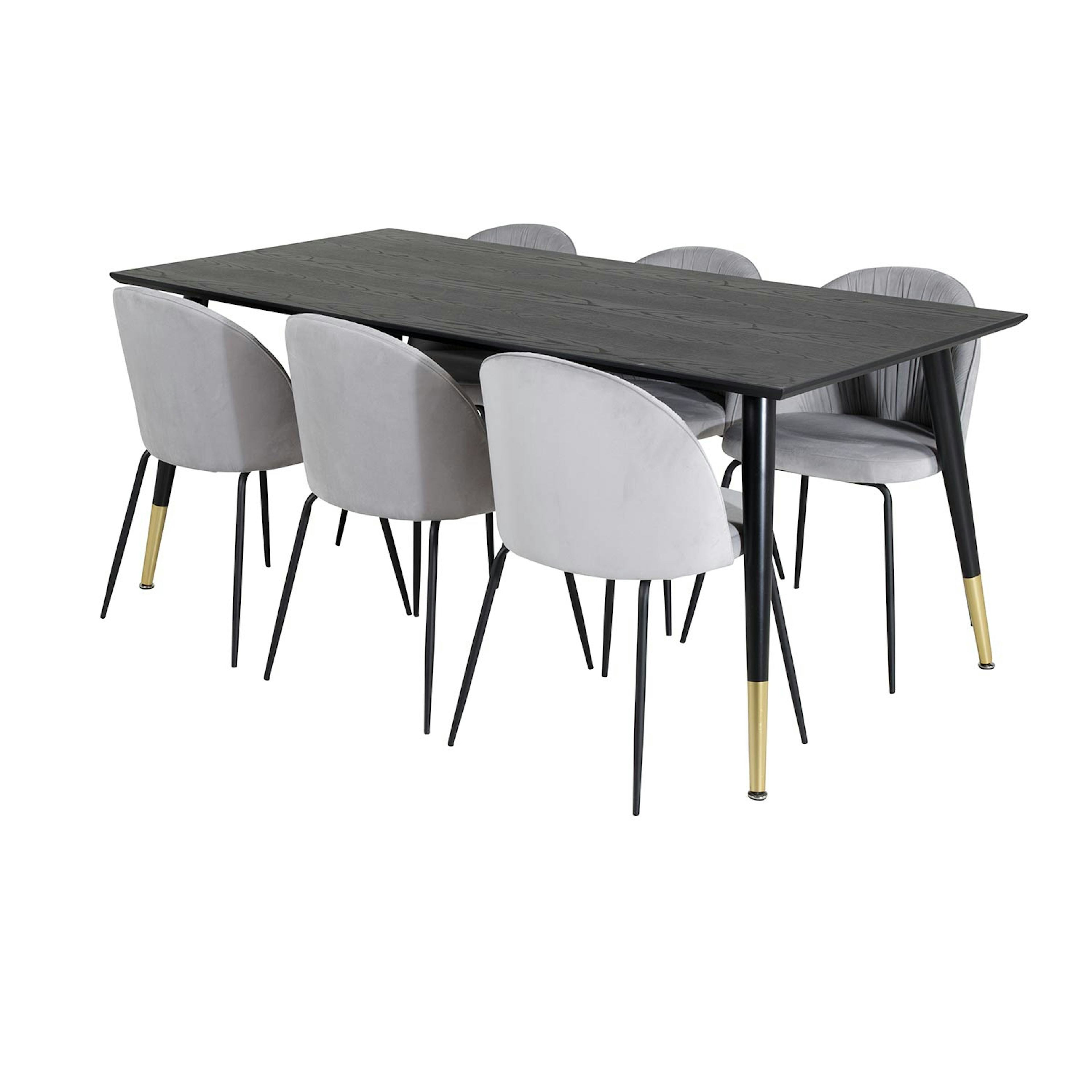 Matgrupp Venture Home Disa med 6 Wrigley Stolar