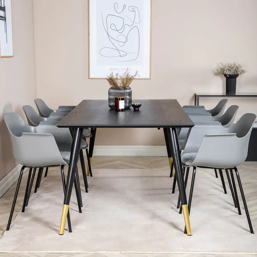 Matgrupp Venture Home Dipp med 6 Comfort Stolar