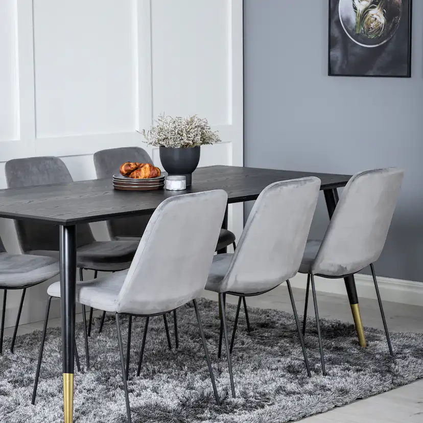 Matgrupp Venture Home Dipp med 6 Muce Stolar