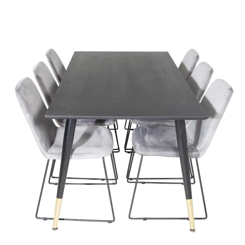 Matgrupp Venture Home Dipp med 6 Muce Stolar