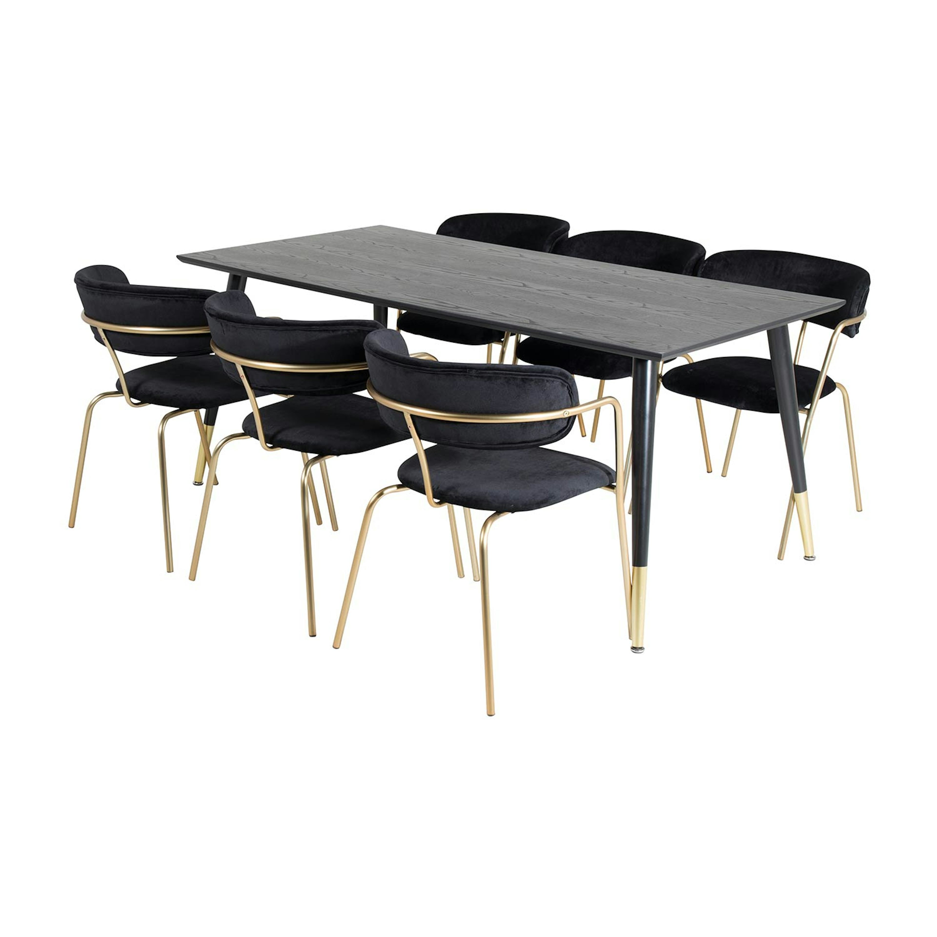 Svart/Mässing/Svart