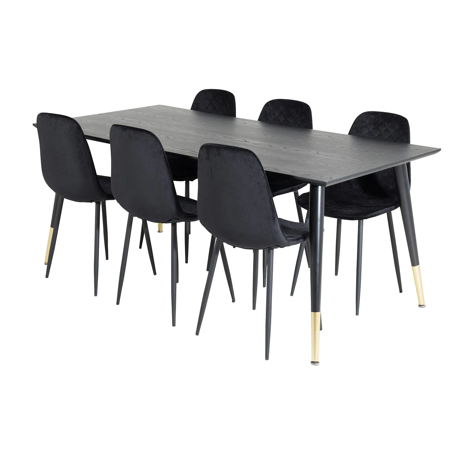 Svart/Mässing/Svart