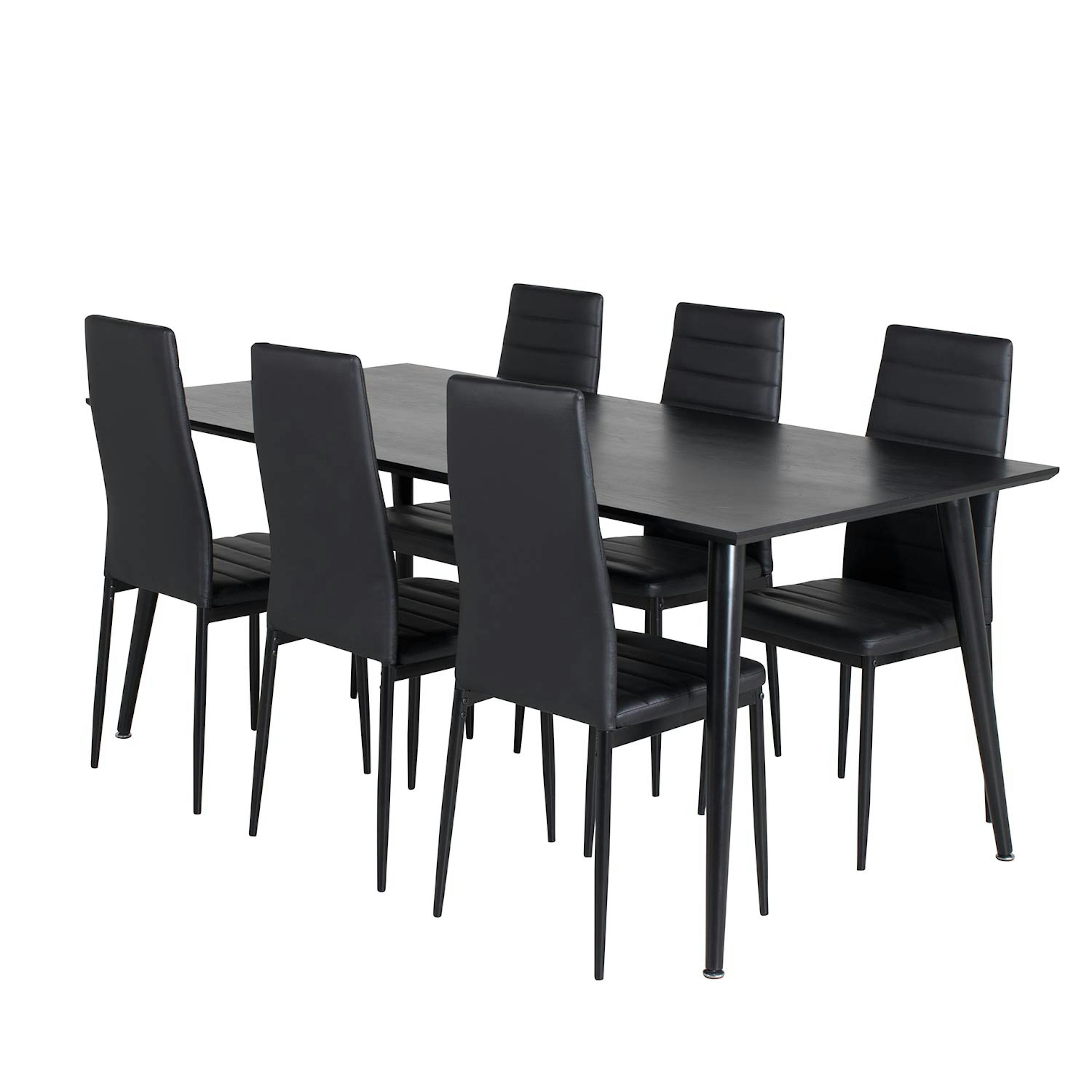 Matgrupp Venture Home Dipp med 6 Slim Stolar