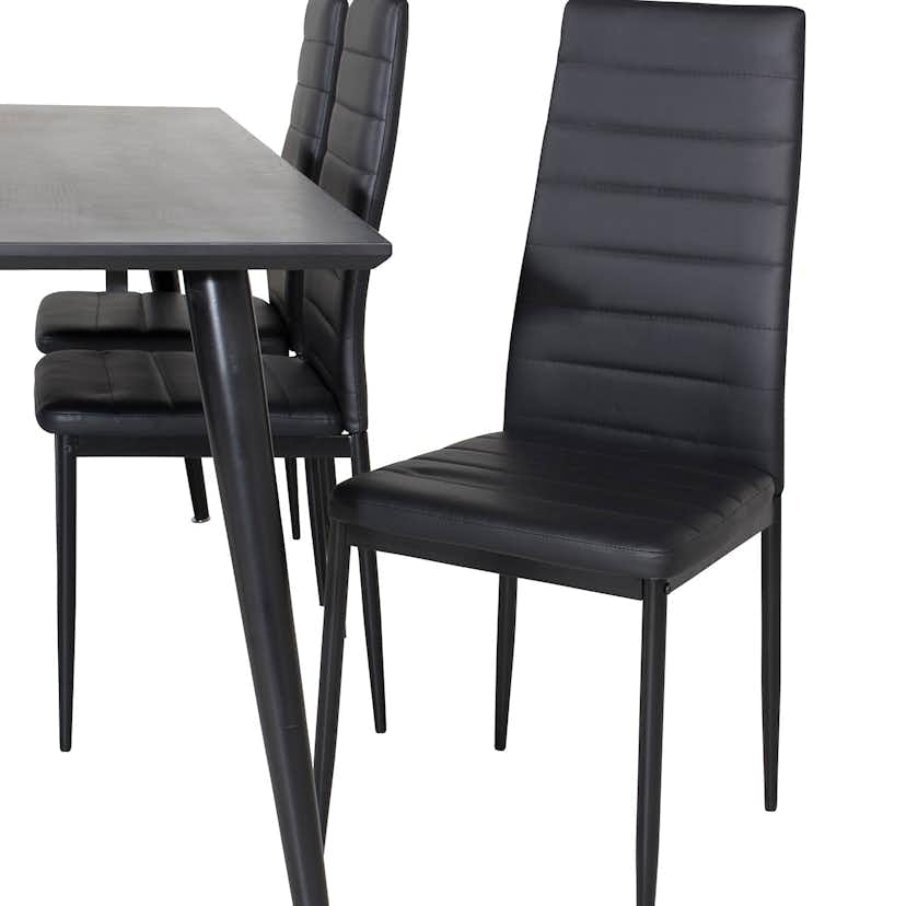 Matgrupp Venture Home Dipp med 6 Slim Stolar