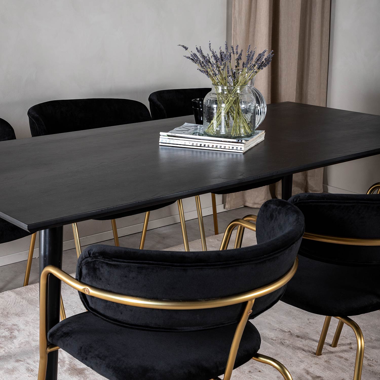 Matgrupp Venture Home Dipp med 6 Arrow Stolar