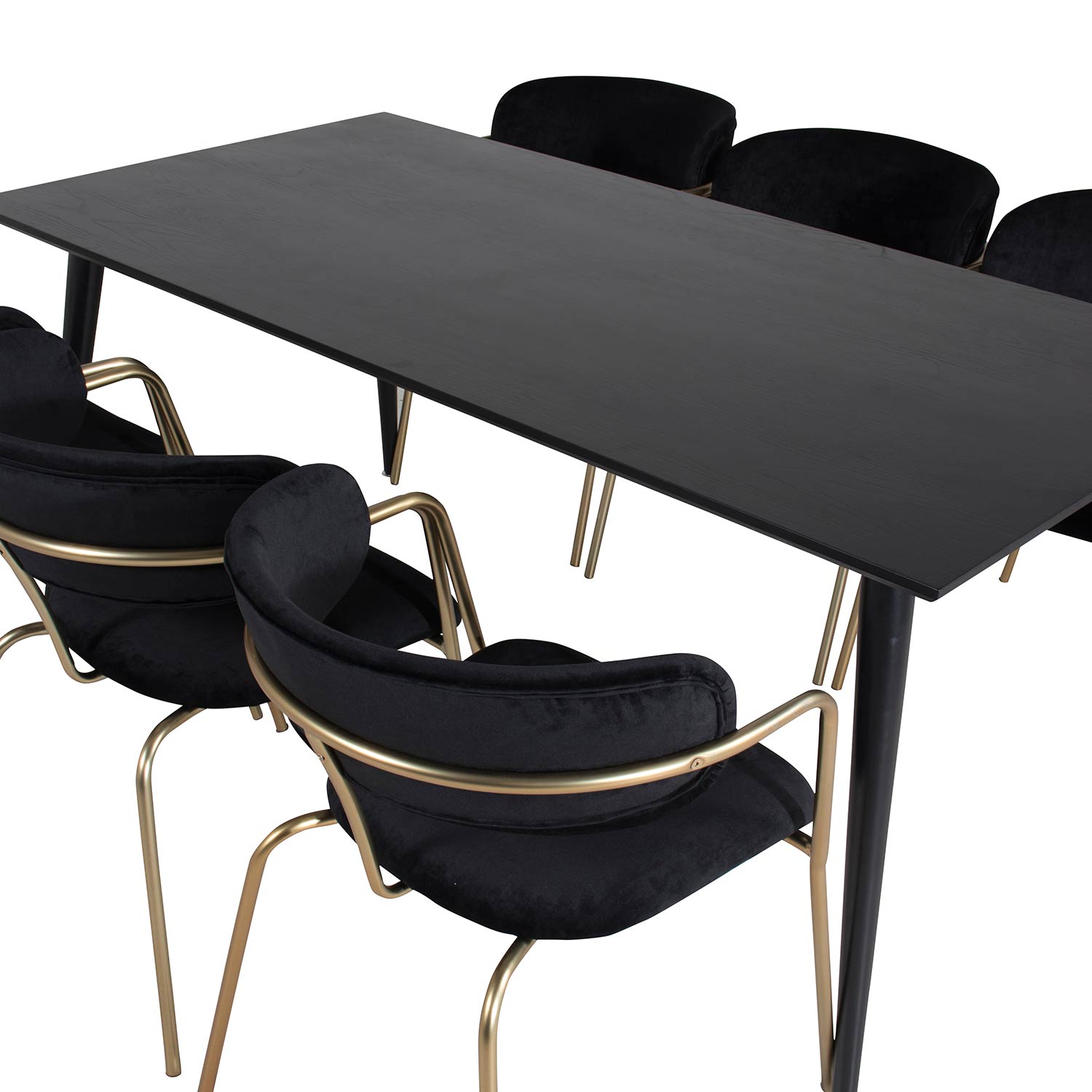 Matgrupp Venture Home Dipp med 6 Arrow Stolar