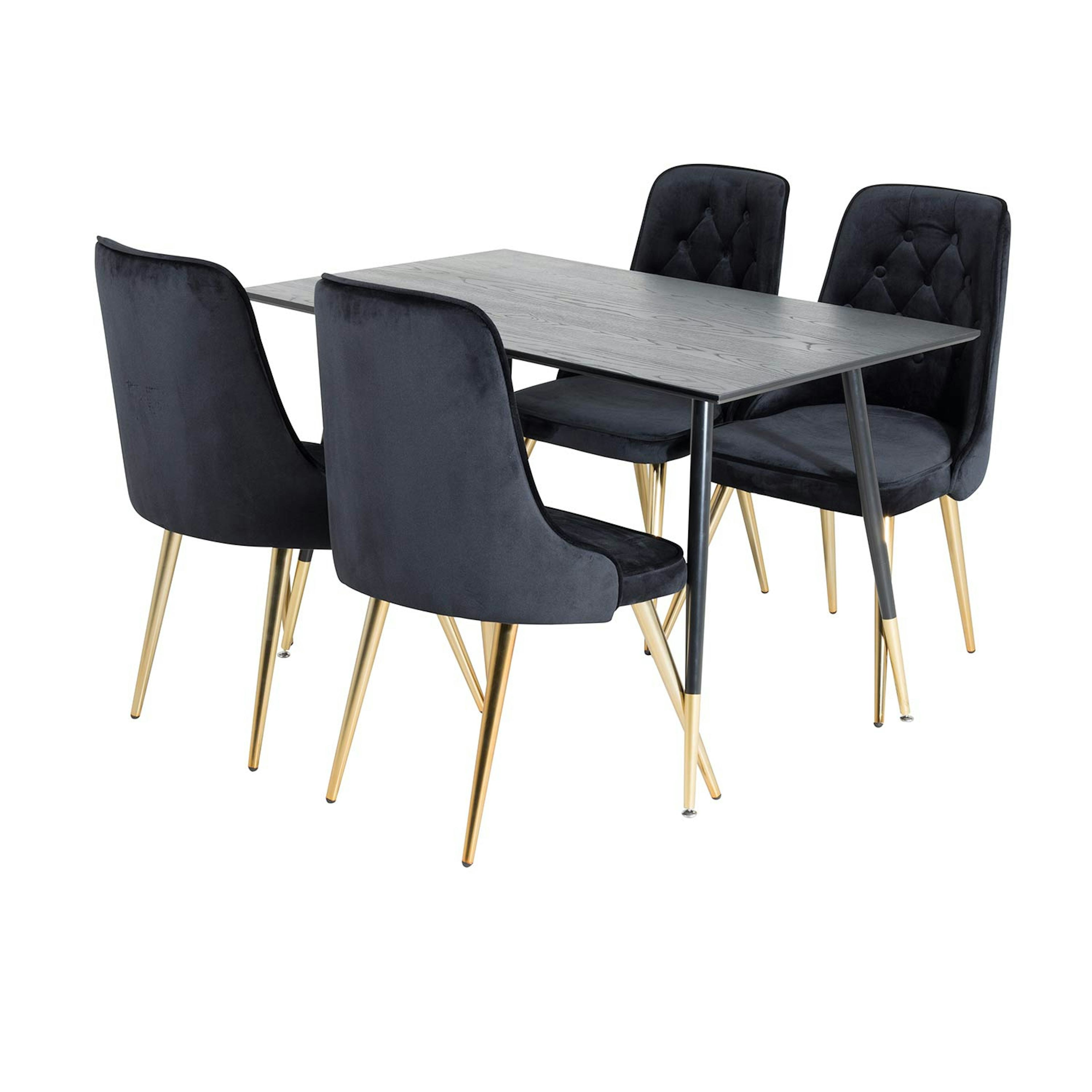 Svart/Mässing/Svart