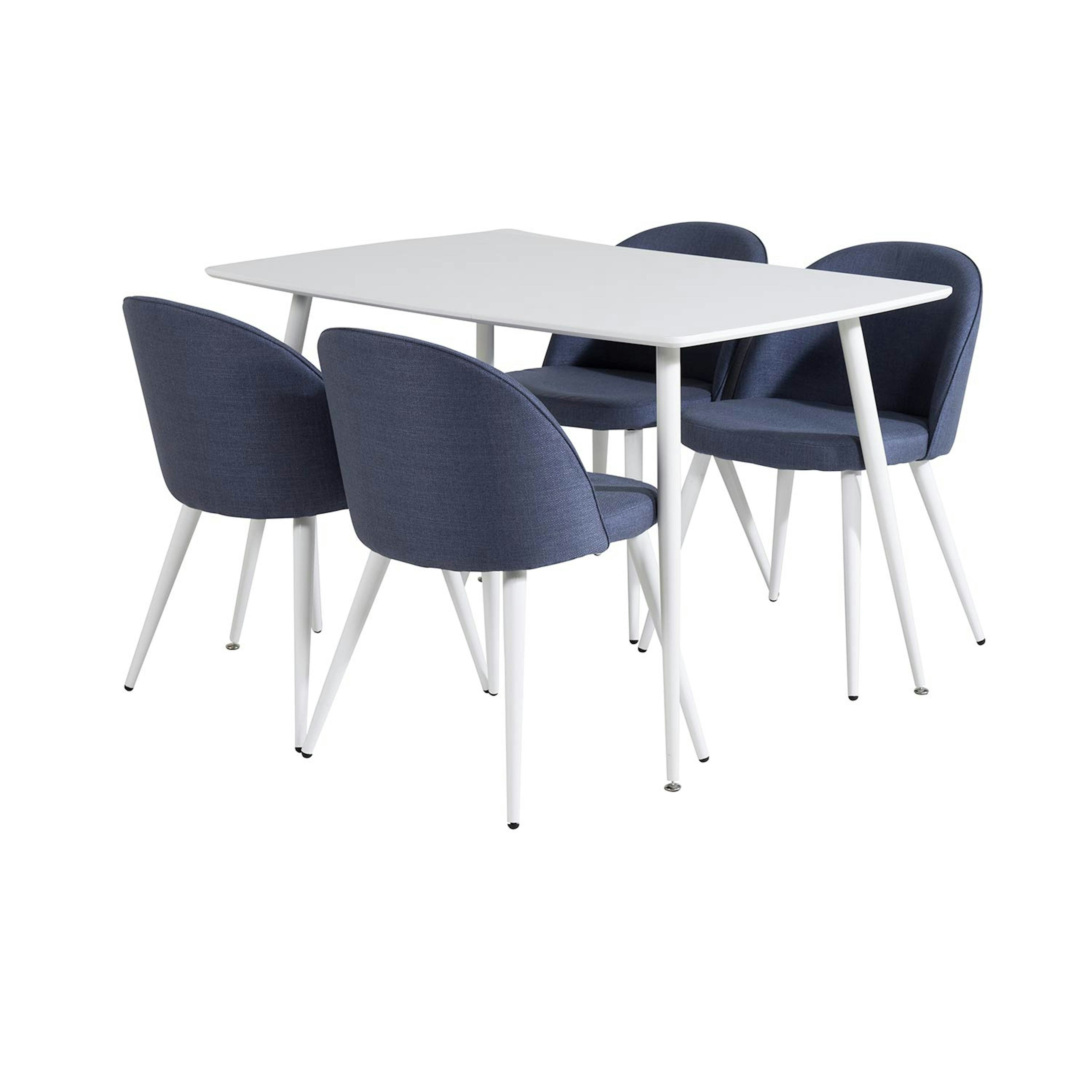 Matgrupp Venture Home Pobbie med 4 Valentina Stolar Polyestertyg