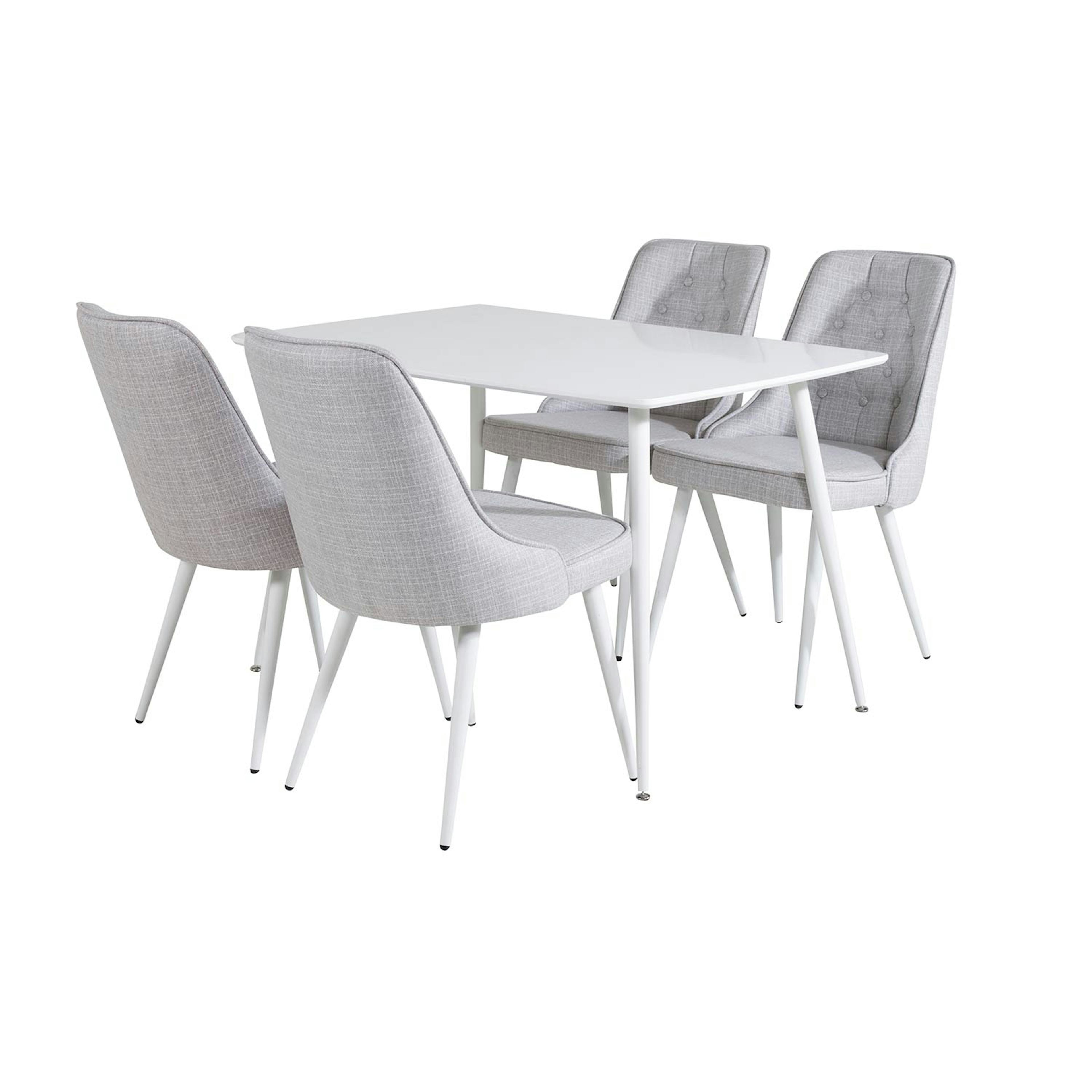 Matgrupp Venture Home Pobbie med 4 Vera Stolar Polyestertyg