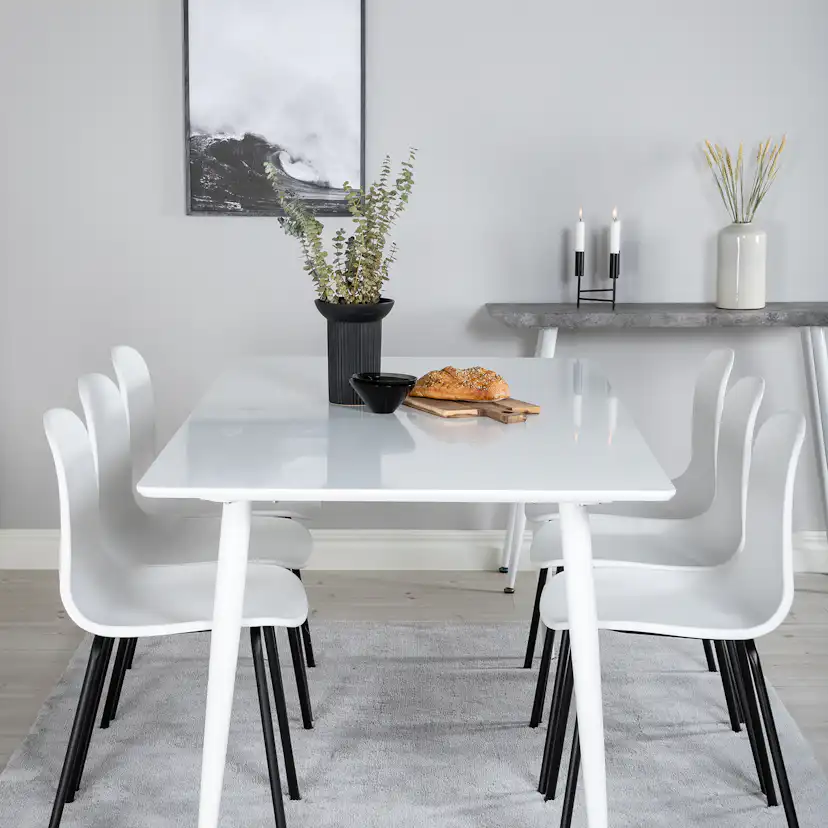 Matgrupp Venture Home Pobbie med 6 Ardi Stolar