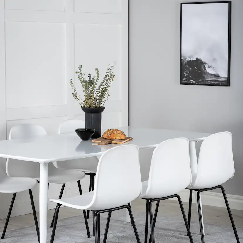 Matgrupp Venture Home Pobbie med 6 Ardi Stolar