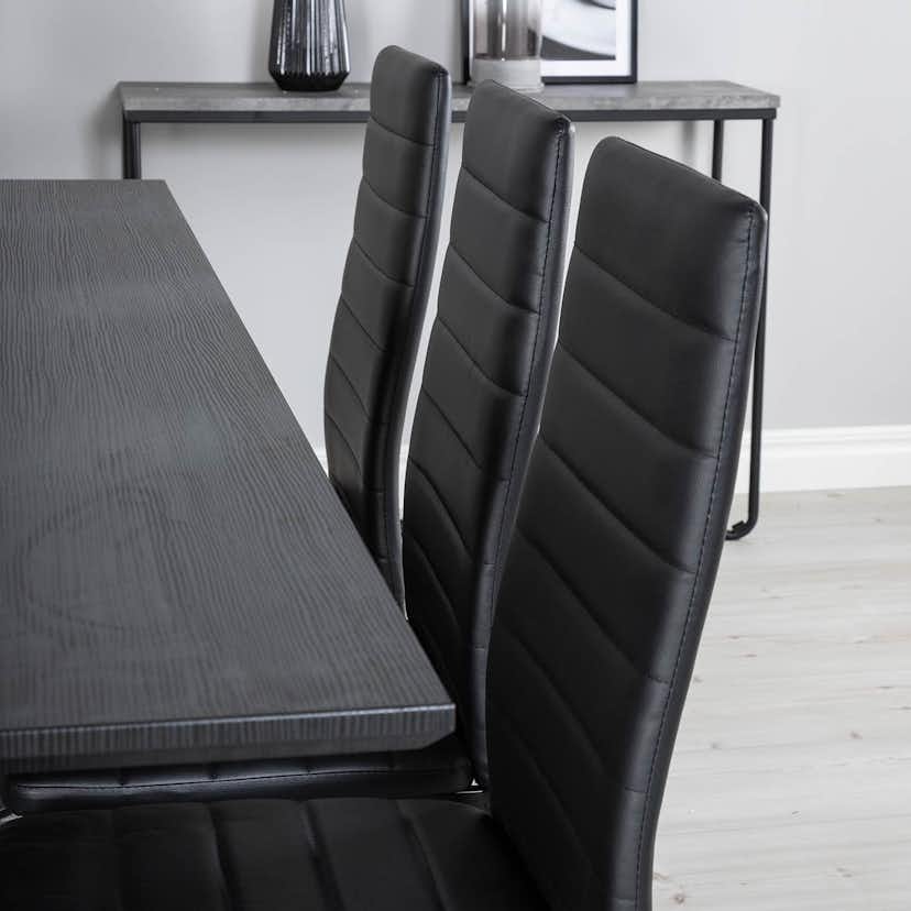 Matgrupp Venture Home Madde med 6 Sly Stolar