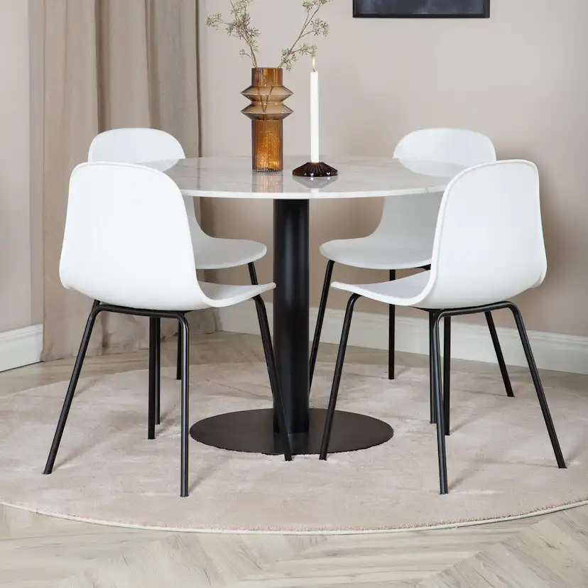 Matgrupp Venture Home Estelle med 4 Ardi Stolar