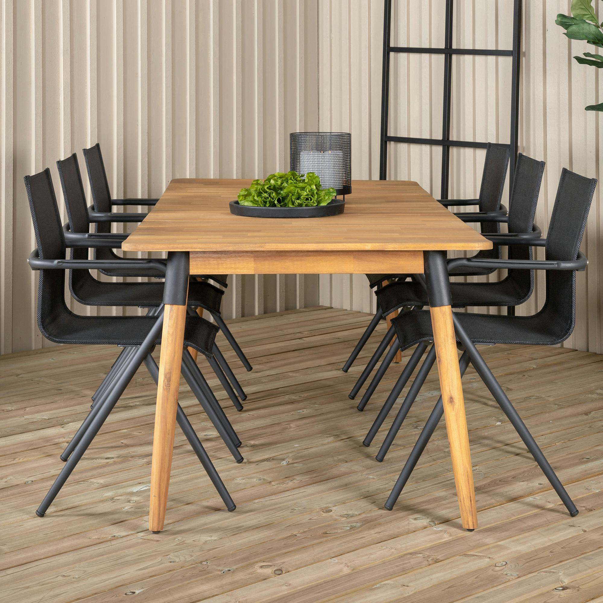 Matgrupp Venture Home Julle med 6 Sally Matstolar