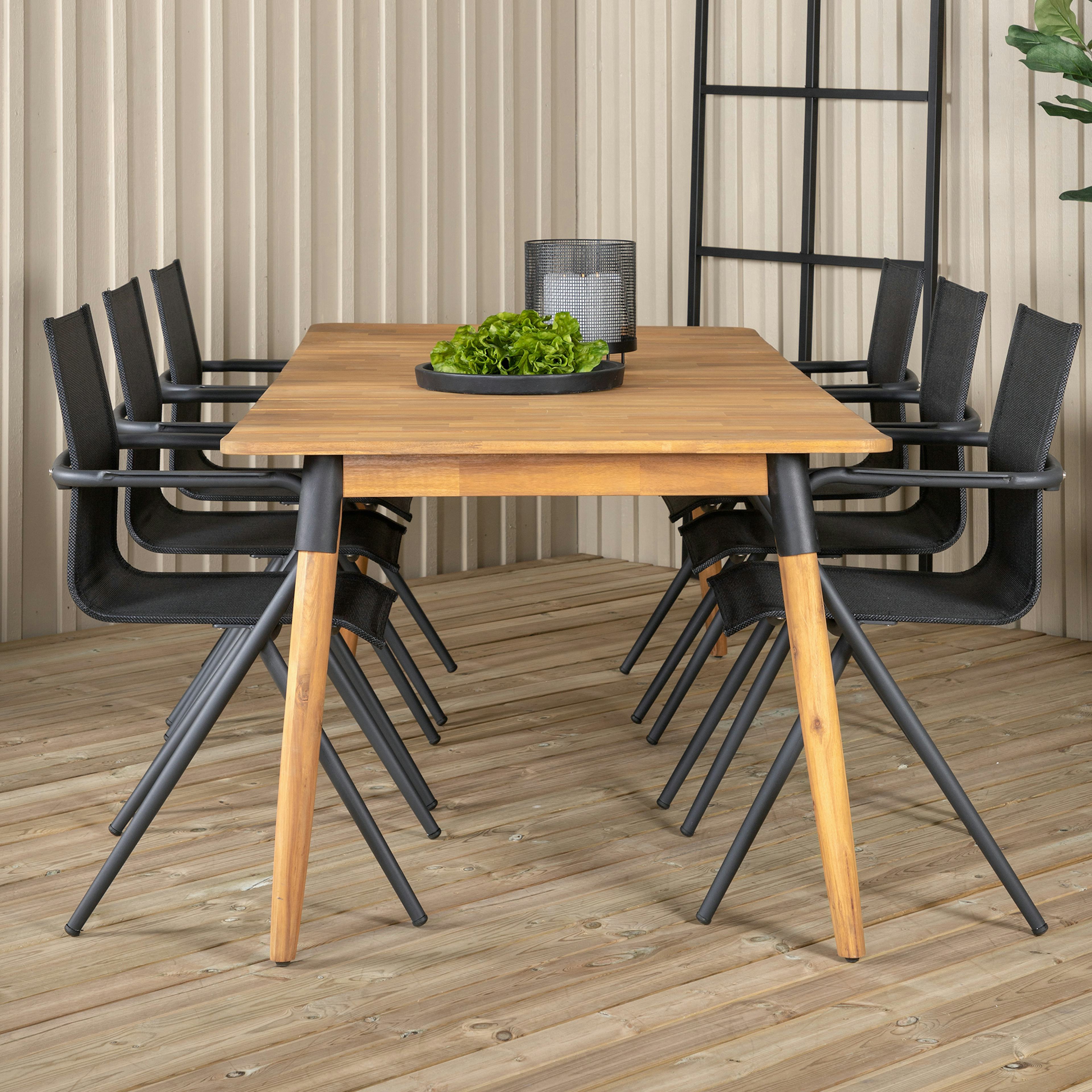 Matgrupp Venture Home Julle med 6 Sally Matstolar