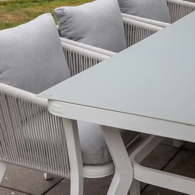 Matgrupp Venture Home Virya 160x90 med 6 Virya Matstolar