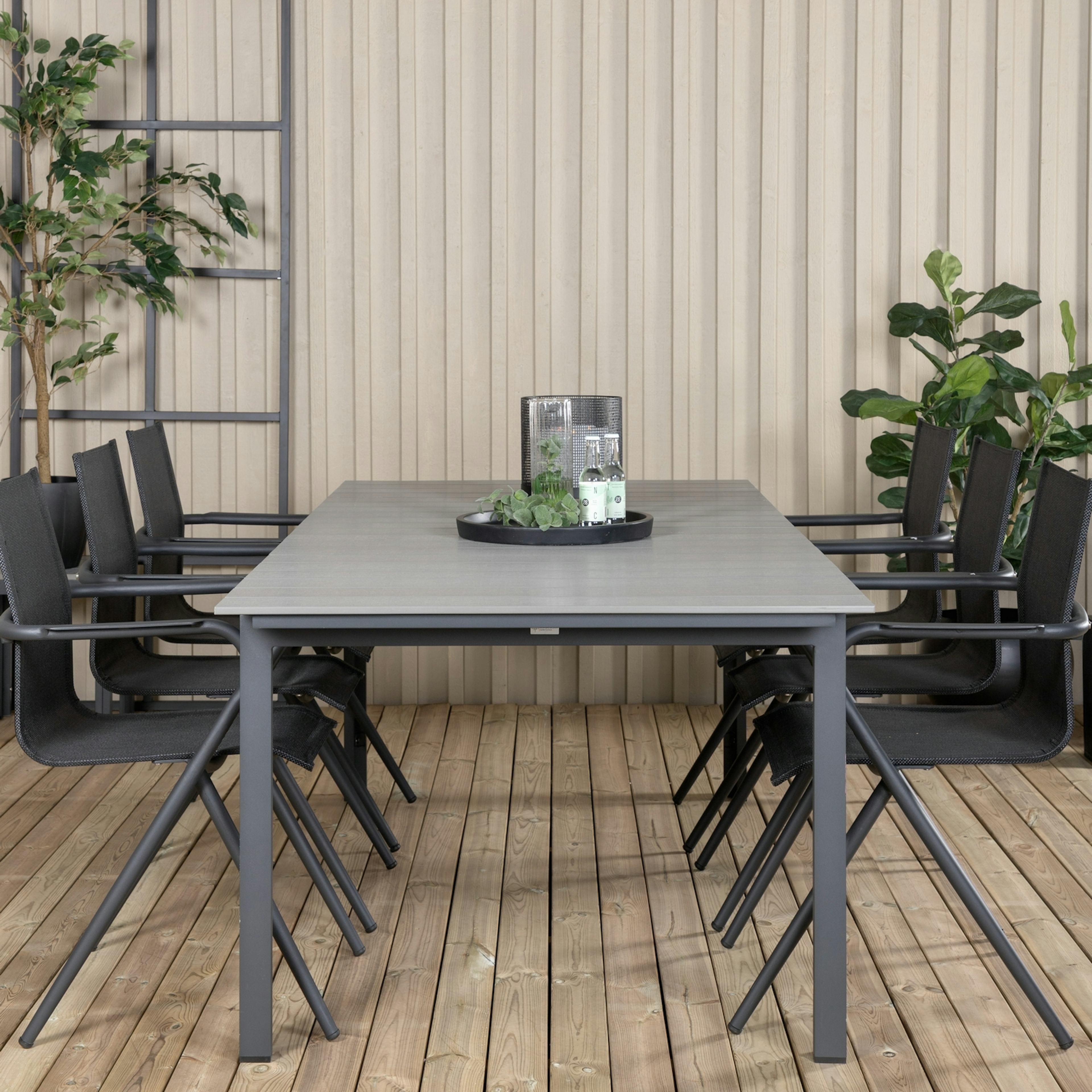 Matgrupp Venture Home Lova 224 med 6 Aspen Matstolar