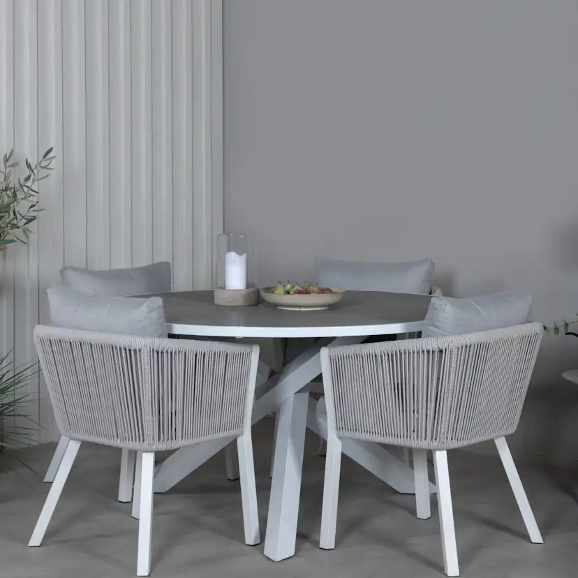 Matgrupp Venture Home Pincy med 4 Virya Matstolar