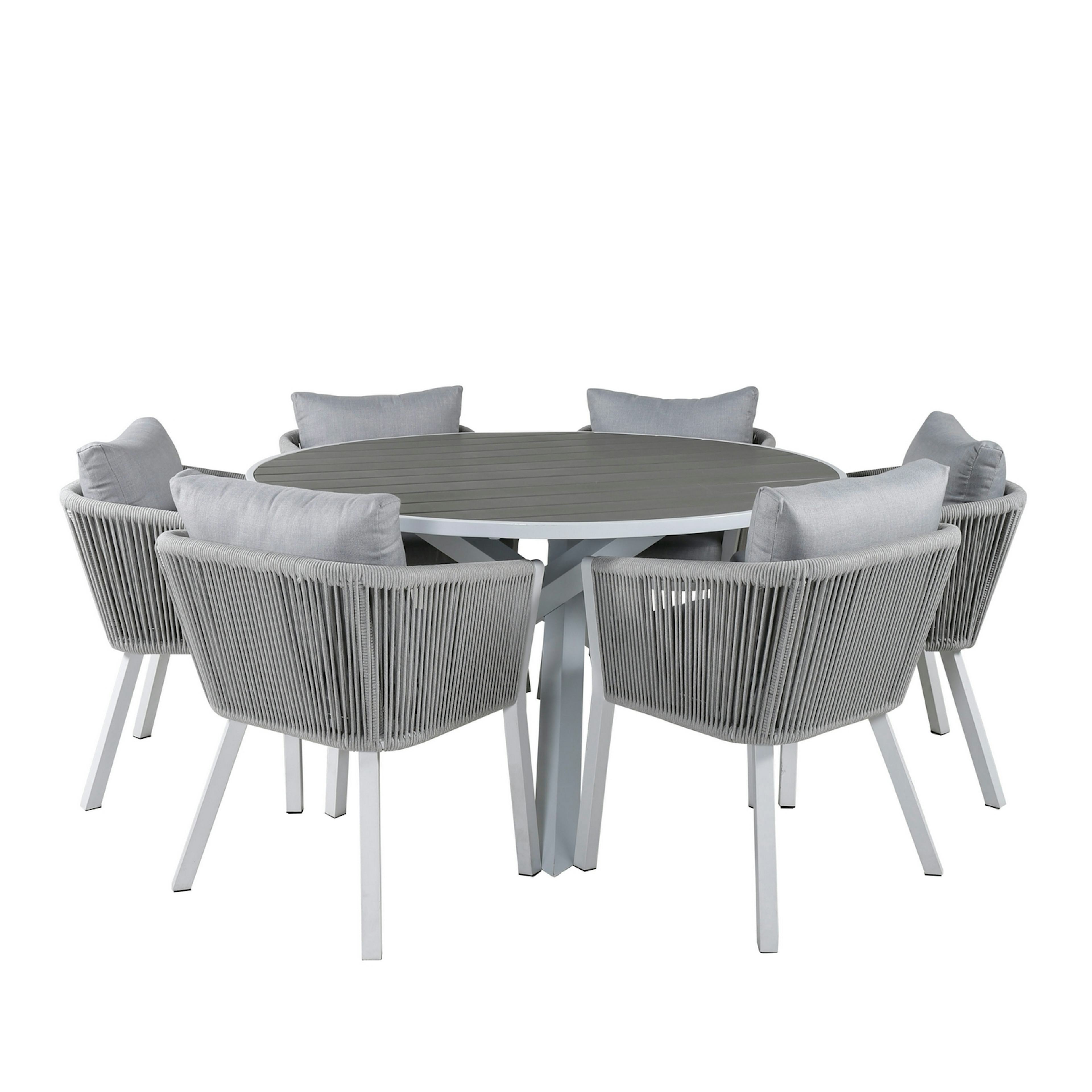 Matgrupp Venture Home Pincy med 6 Virya Matstolar