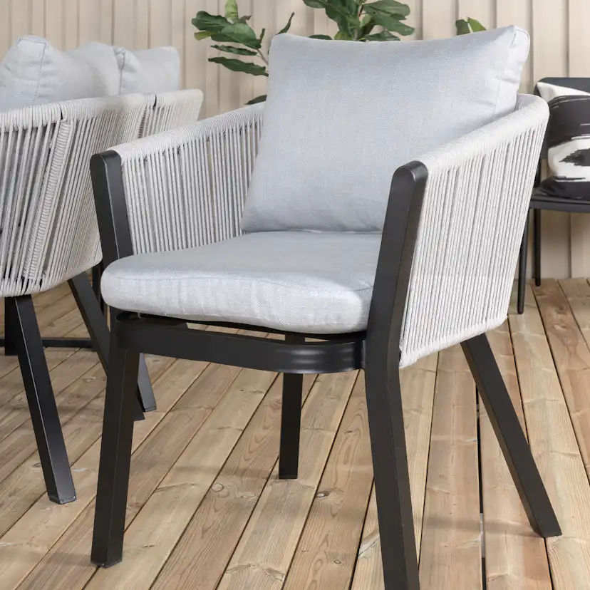 Matgrupp Venture Home Texas med 6 Veny Stolar