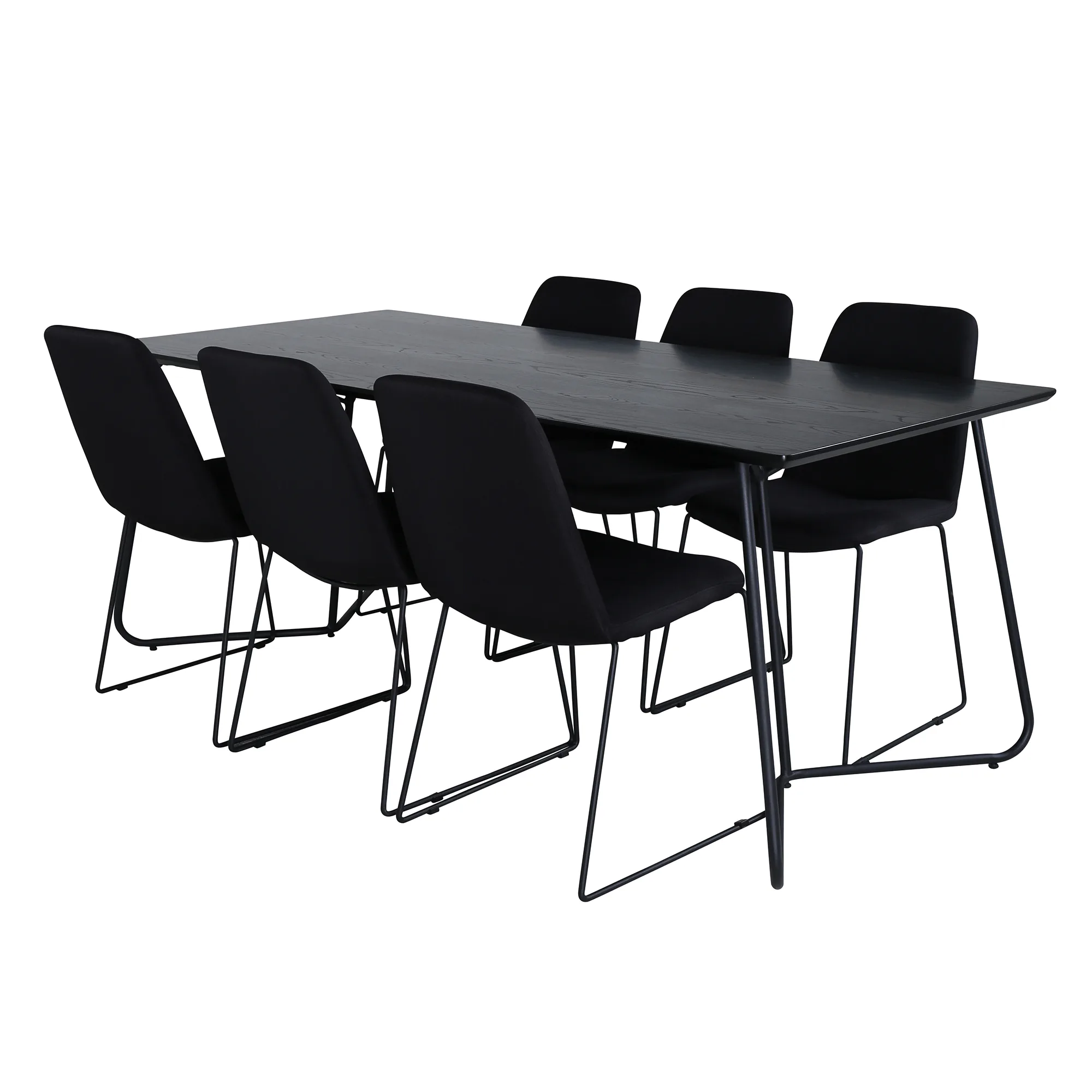 Matgrupp Venture Home Annika med 6 Muscot Stolar