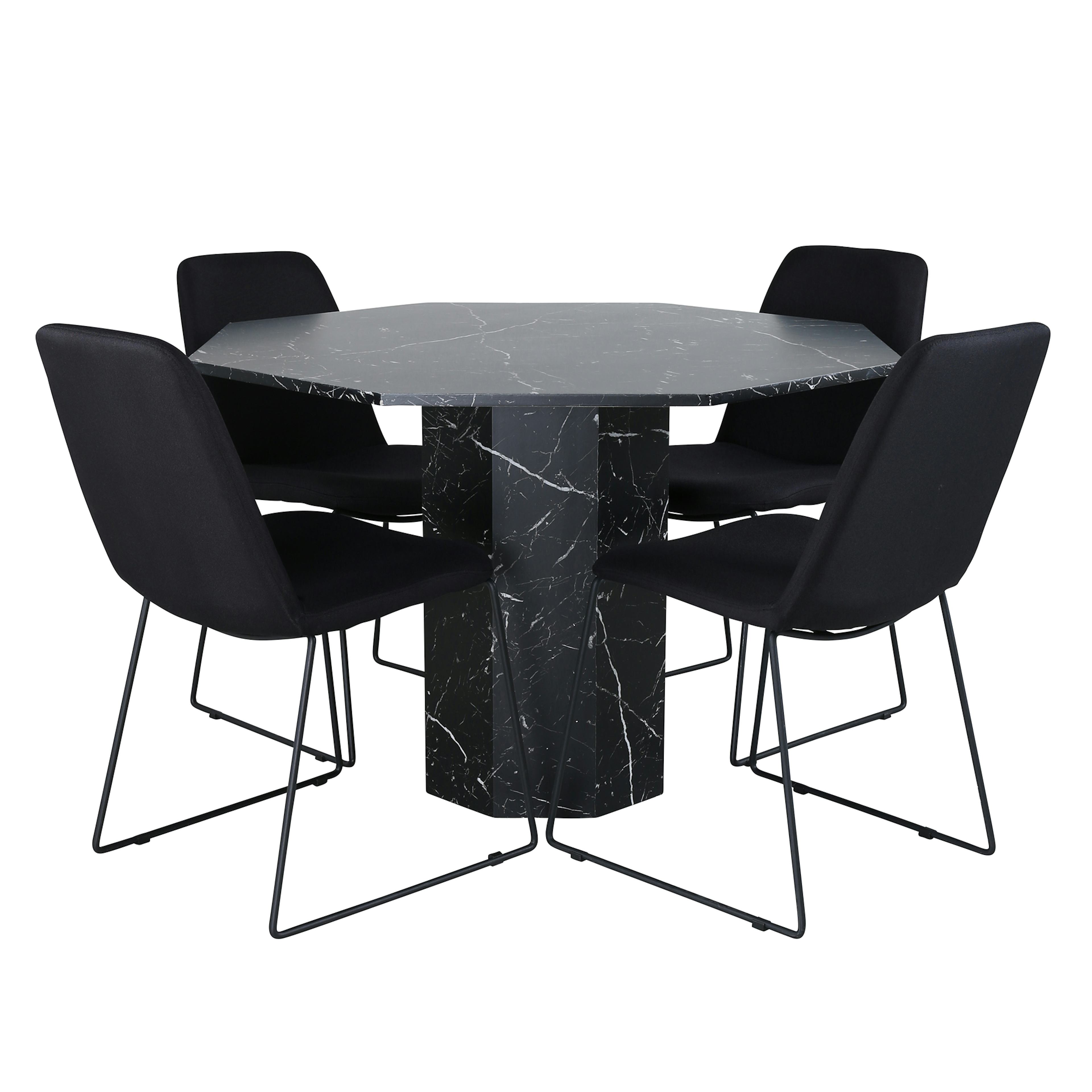 Matgrupp Venture Home Monte Carlo med 4 Muscot Stolar