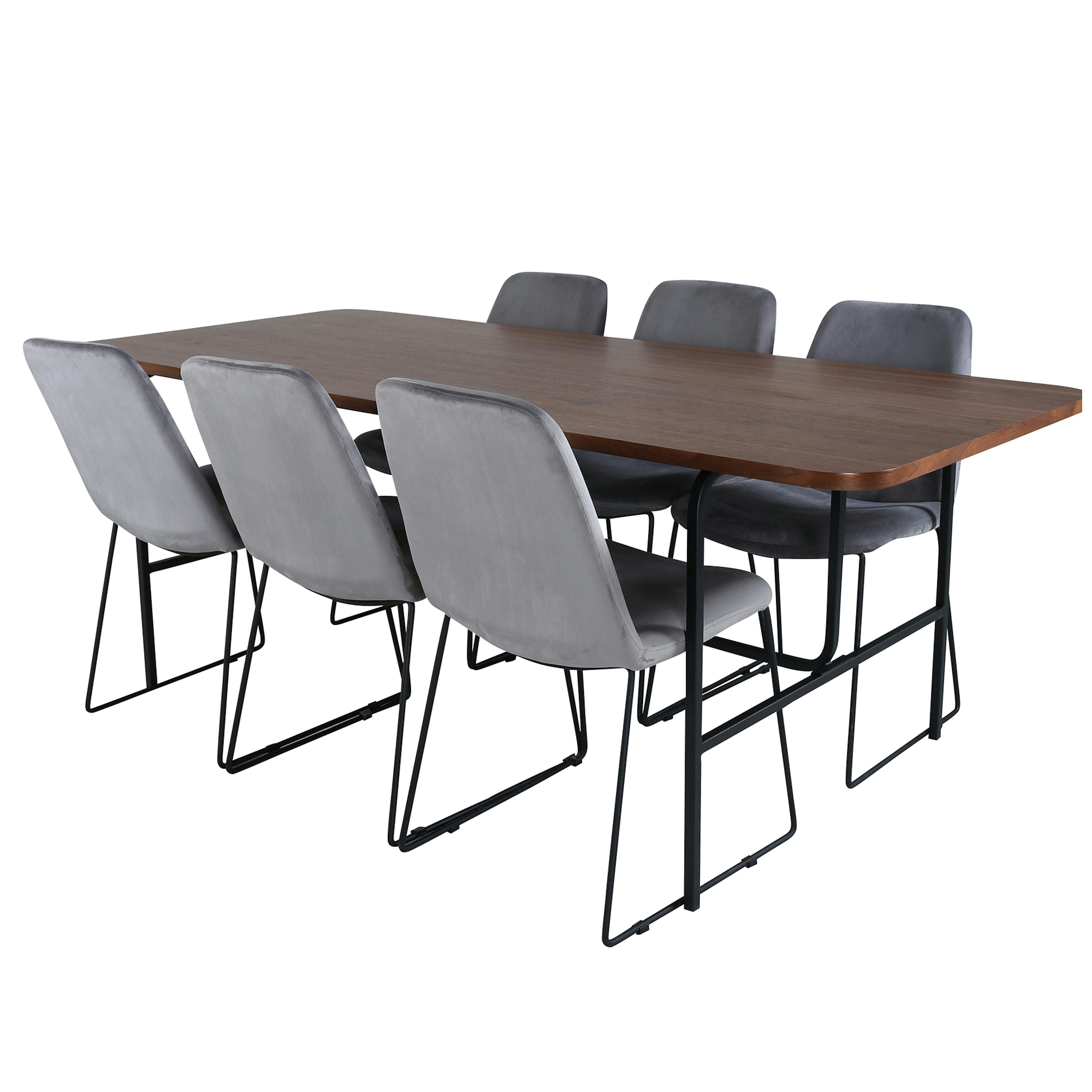 Matgrupp Venture Home Chicago med 6 Muscot Stolar