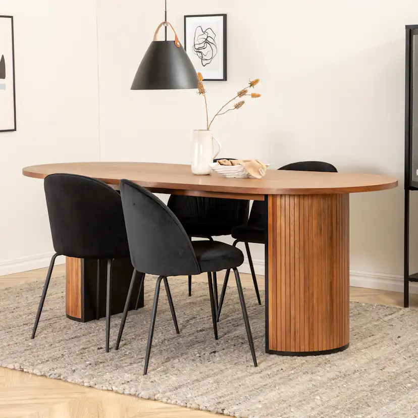 Matgrupp Venture Home Bianca med 4 Wrigley Stolar