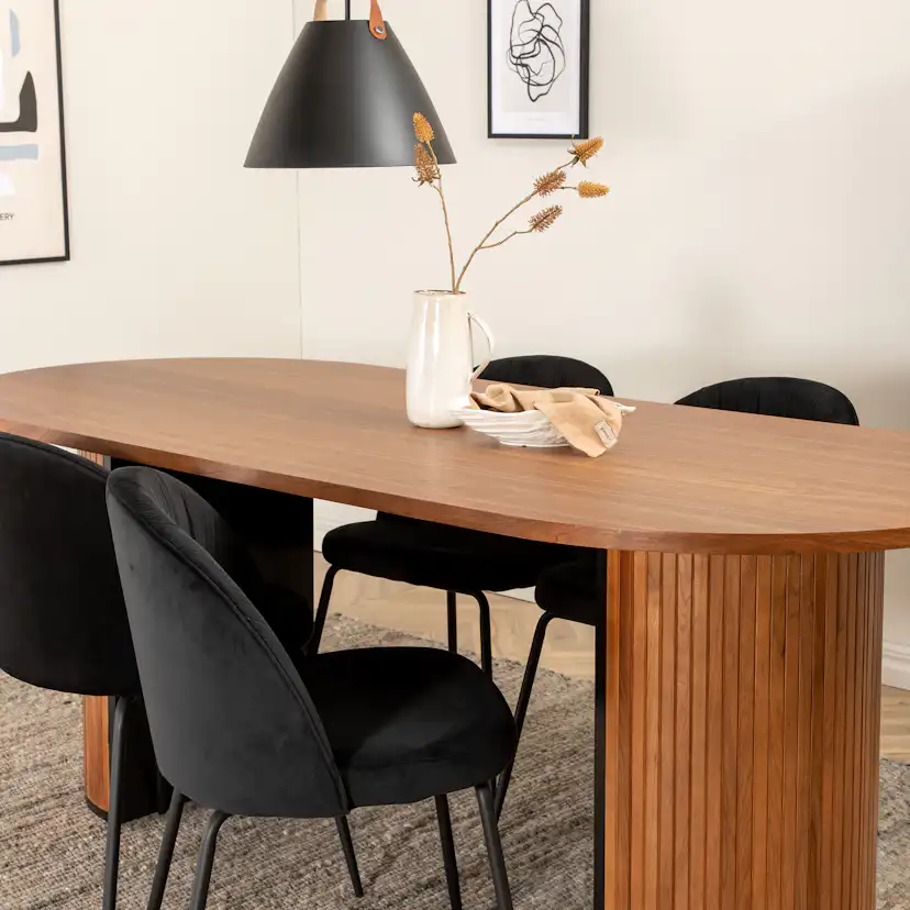 Matgrupp Venture Home Bianca med 4 Wrigley Stolar