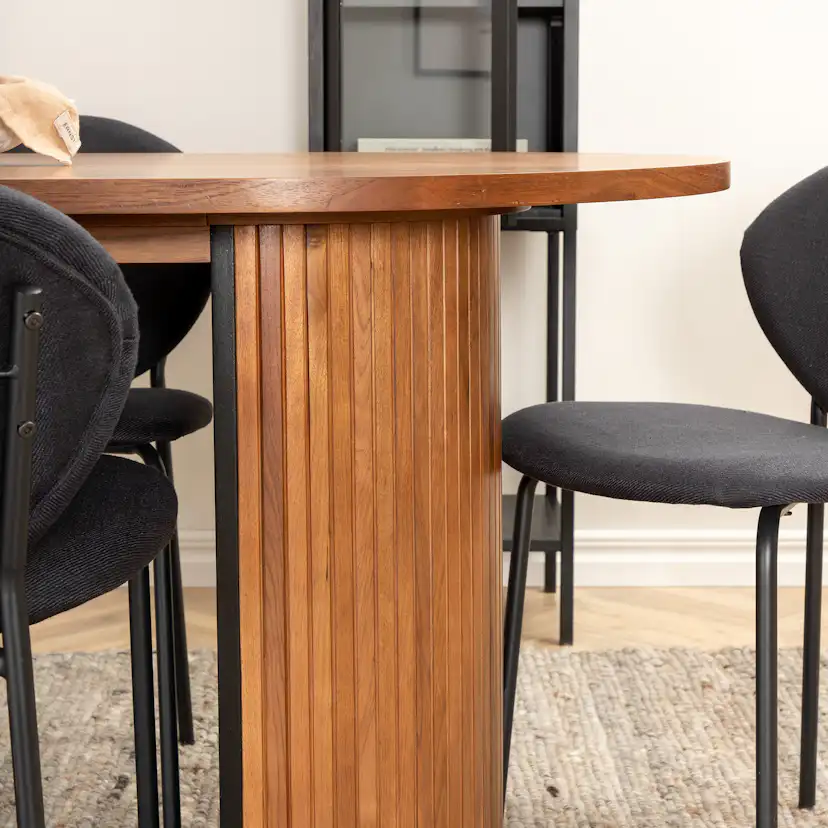 Matgrupp Venture Home Bianca med 6 Valor Stolar