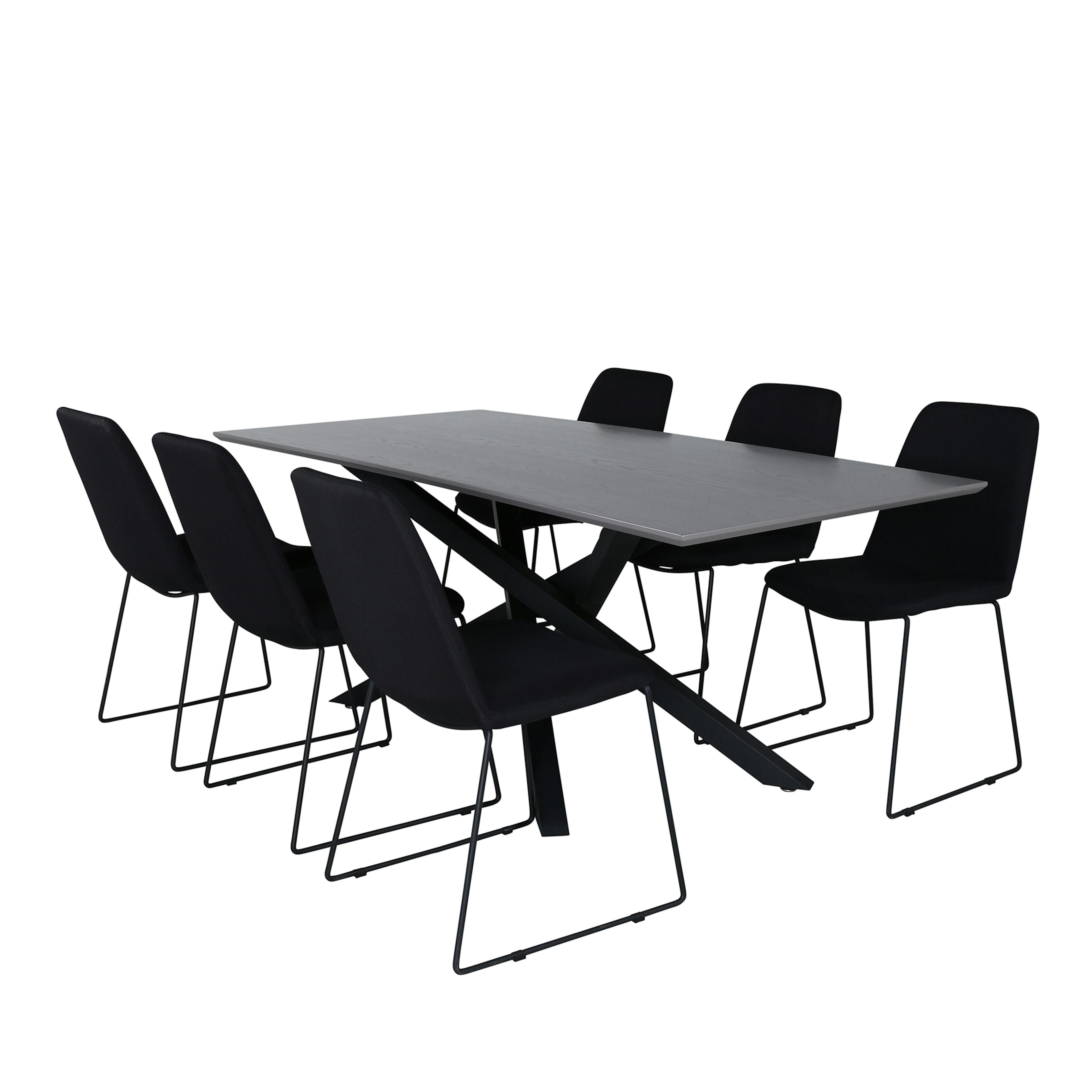 Matgrupp Venture Home Piata med 6 Muscot Stolar