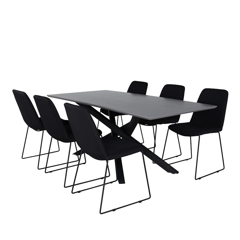 Matgrupp Venture Home Piata med 6 Muscot Stolar