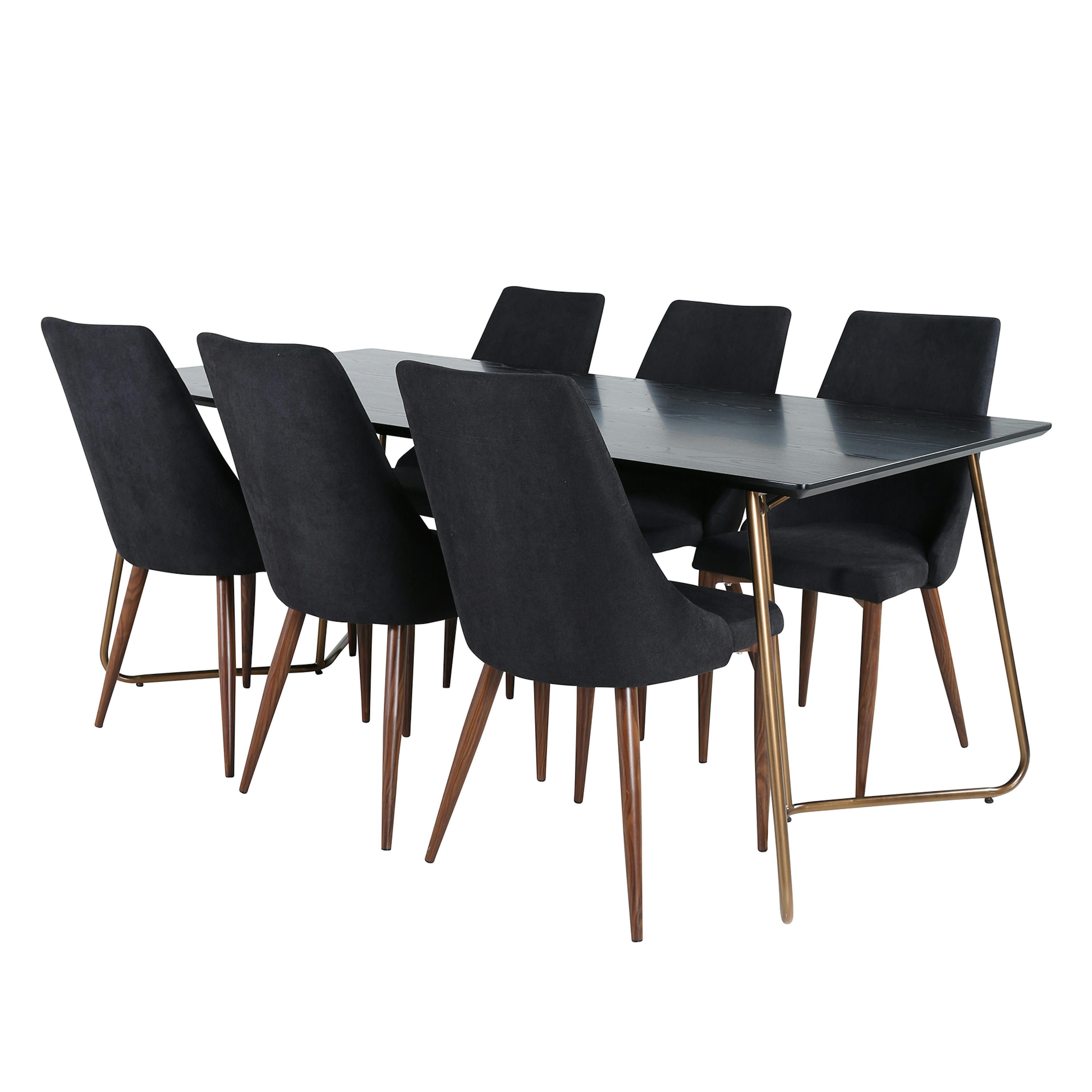 Matgrupp Venture Home Annika med 6 Laura Stolar