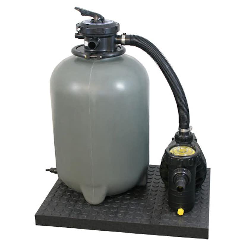 Sandfilterpump Planet Pool L Självsugande Poolpump med 6-Vägsventil