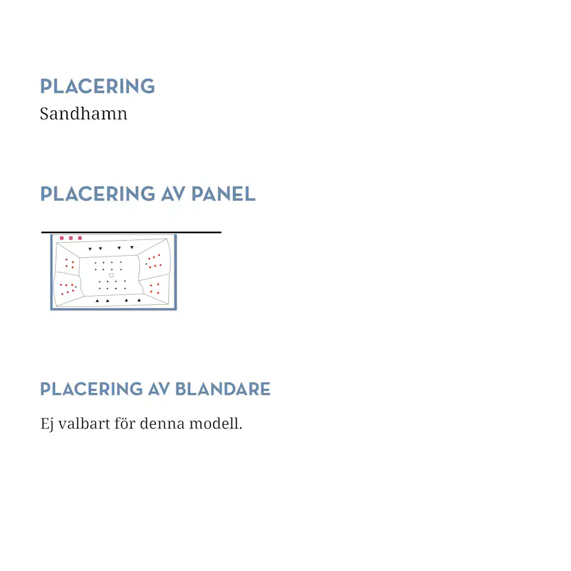 Bubbelbadkar Swebad Sandhamn