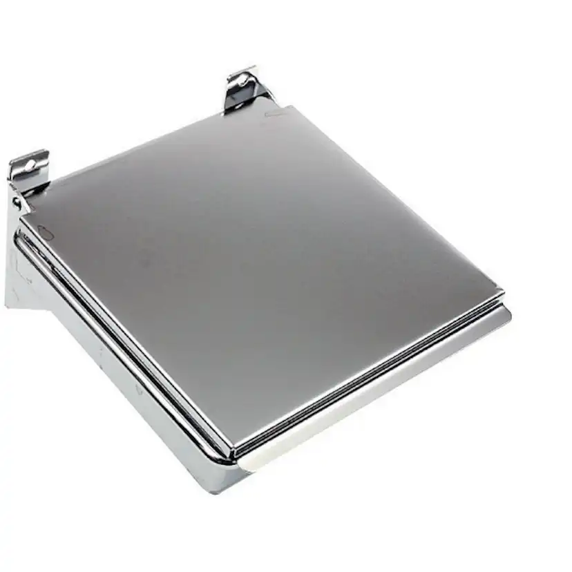 Sanitetspåshållare Habo 175x165 mm Förkromat Stål