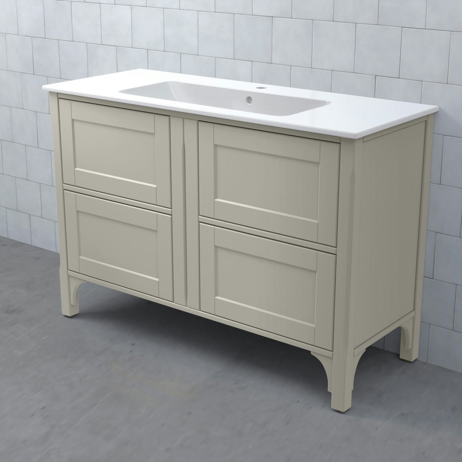 Tvättställsskåp Björbo Badrum Saga Enkel 1200