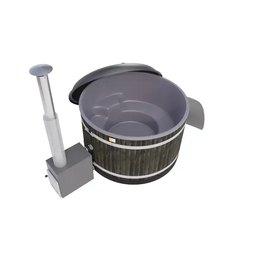 Vedeldad Badtunna Kirami Original Steady M Cult-Si ST med Dubbla Lock