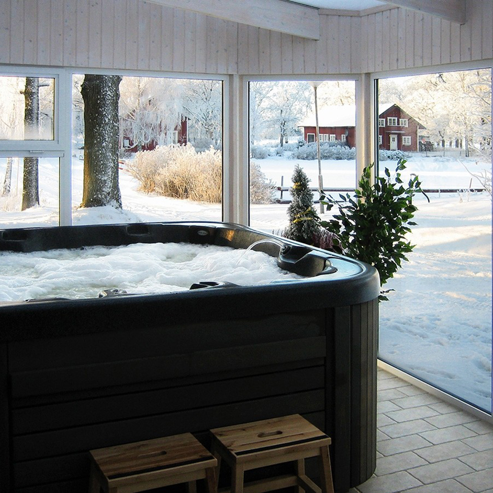 Skjutbart Dörrparti Halle Thermo 6 Dörrar 3 Spår Vit