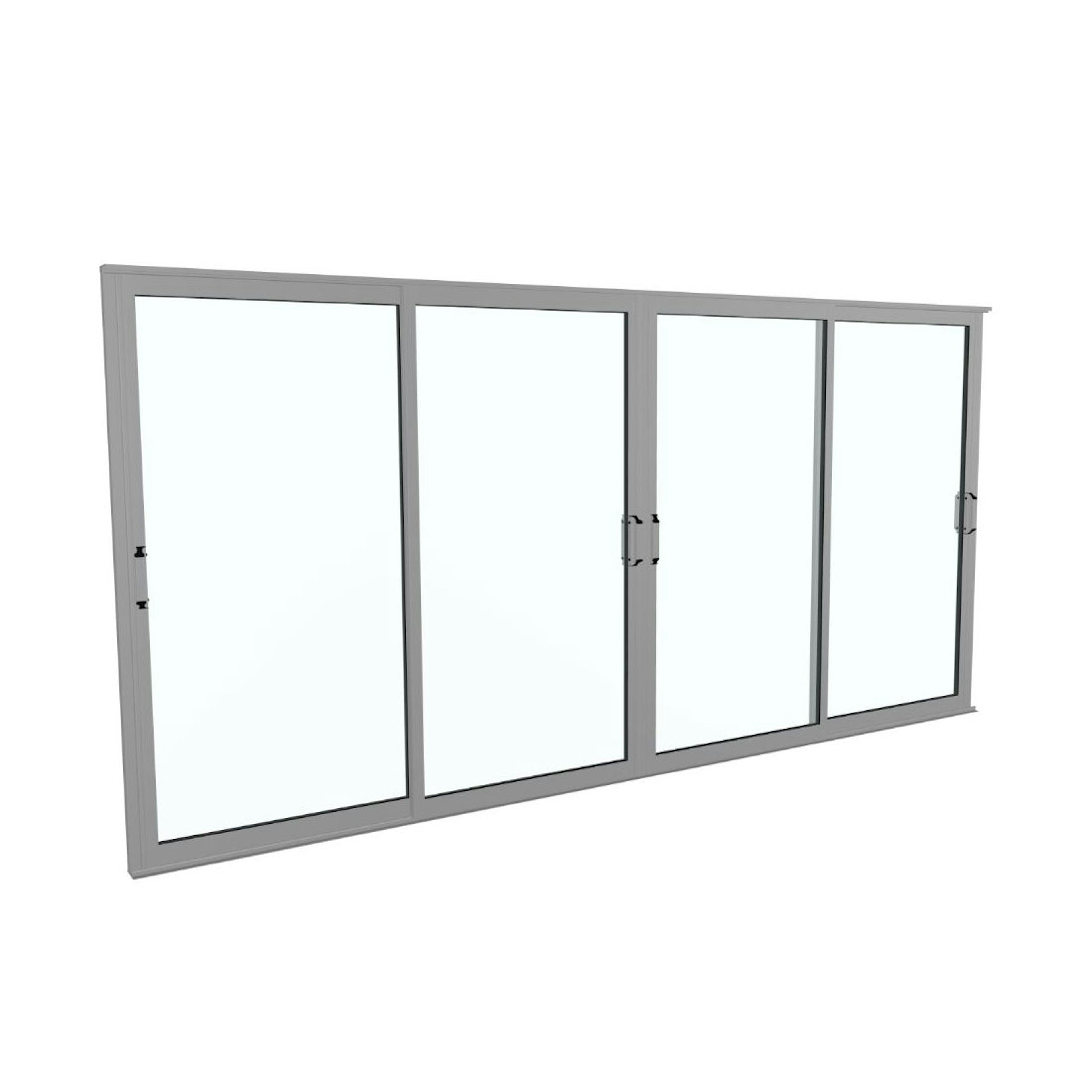 Skjutdörr Landskap Robust Året runt 2+2