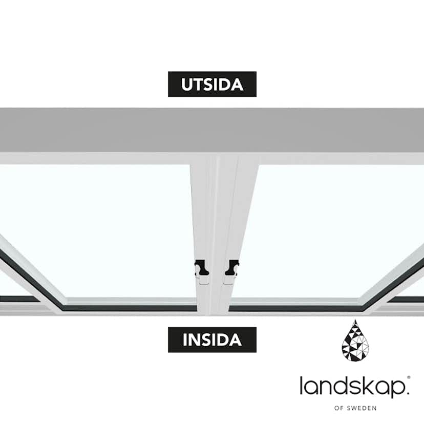 Skjutdörr Landskap Robust Året runt 2+2