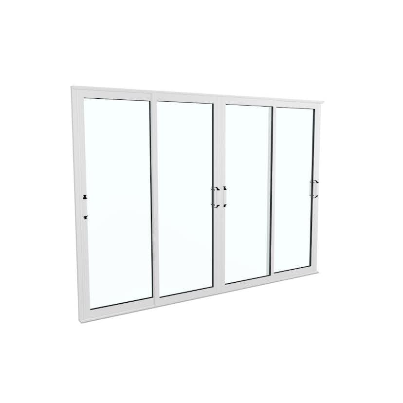 Skjutdörr Landskap Robust Vår och höst 2+2